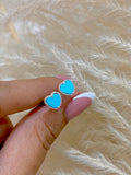 Topos corazón Azul