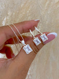 Set cuadro cristal