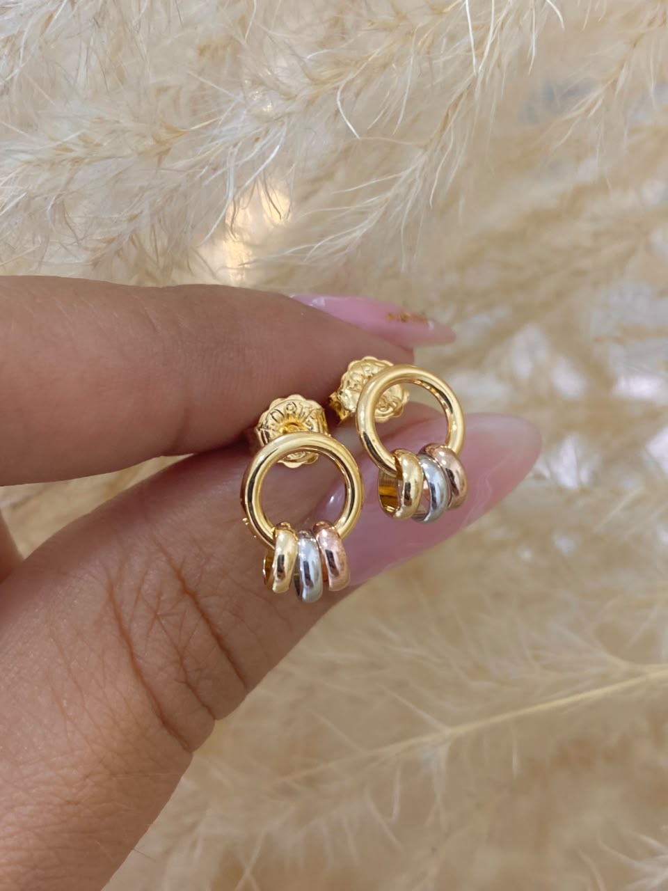 Aretes 3 oros
