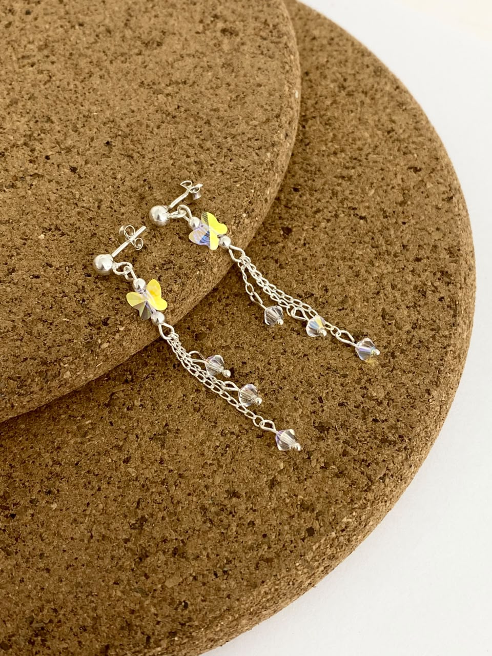 Aretes mariposa