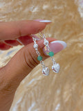 Aretes Murralla Esmeralda