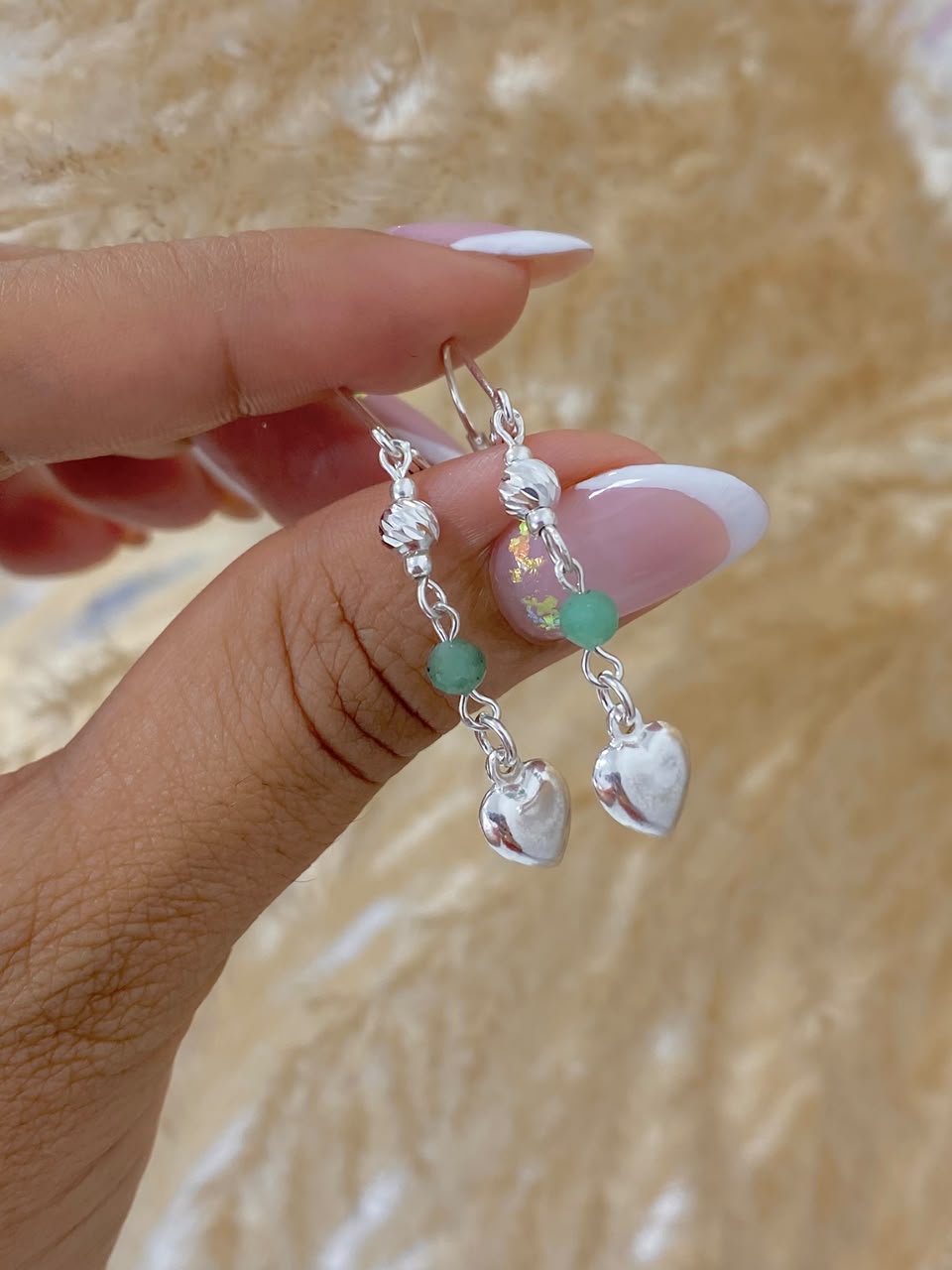 Aretes Murralla Esmeralda