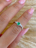 Anillo esmeralda TALLA 6