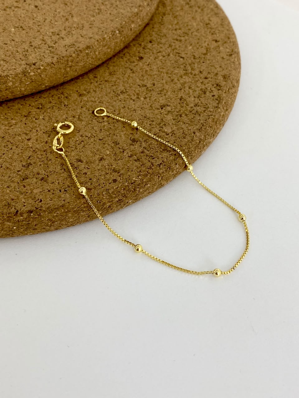 Pulsera veneciana balin 2mm-18cm
