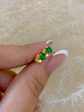 topos corazon verde 4mm