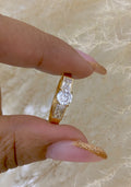 Anillo promesa Cristal talla 8