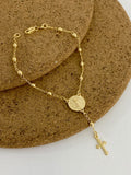 Pulsera Denario San Benito 18cm