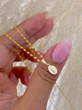 cadena+medalla de Fé