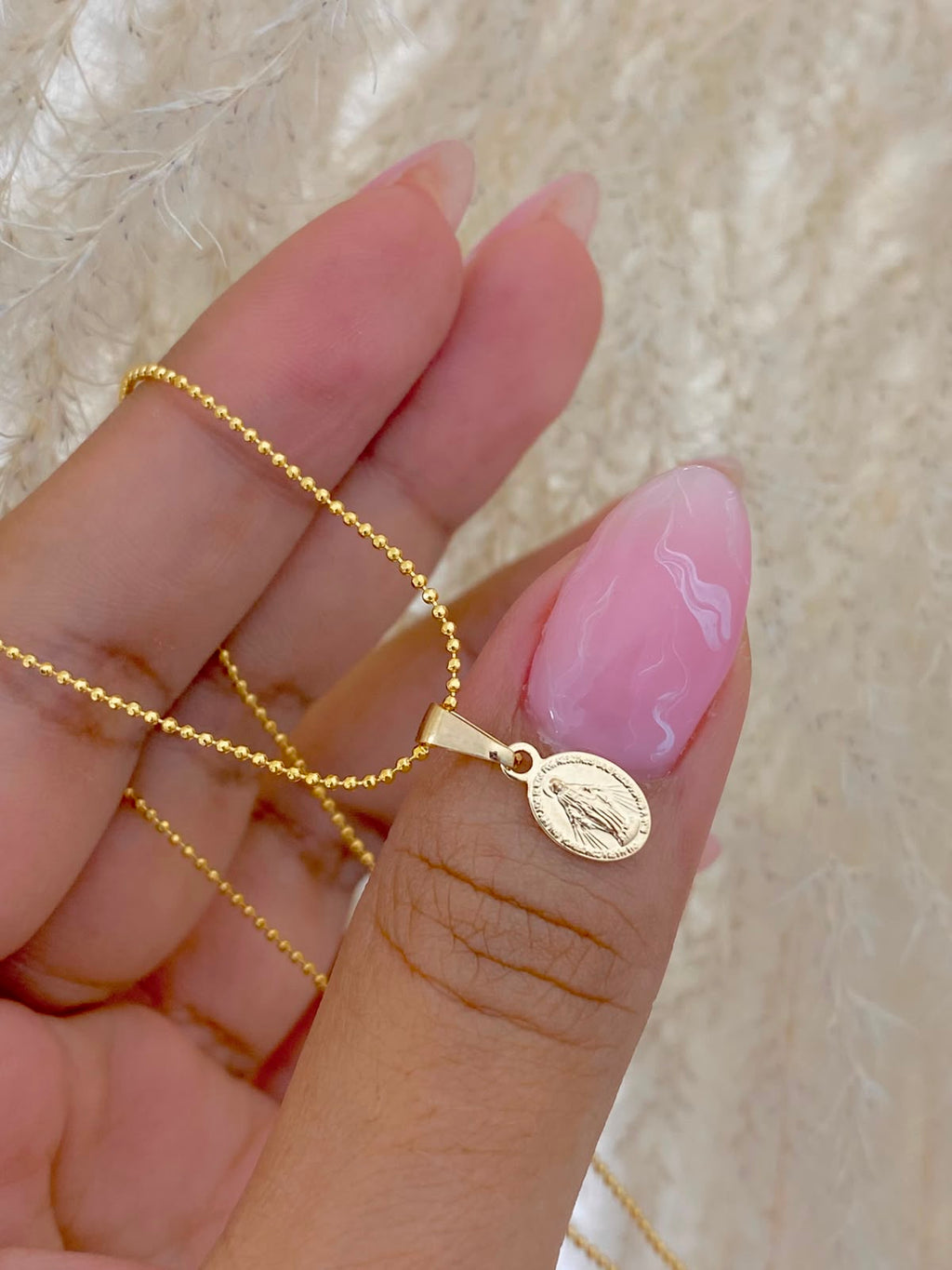 cadena+medalla de Fé